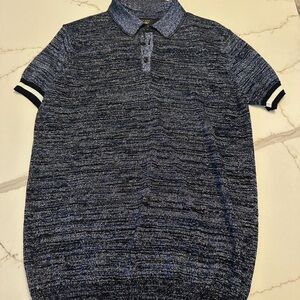 Men’s Zara glitter polo size small